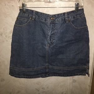 Jean skirt